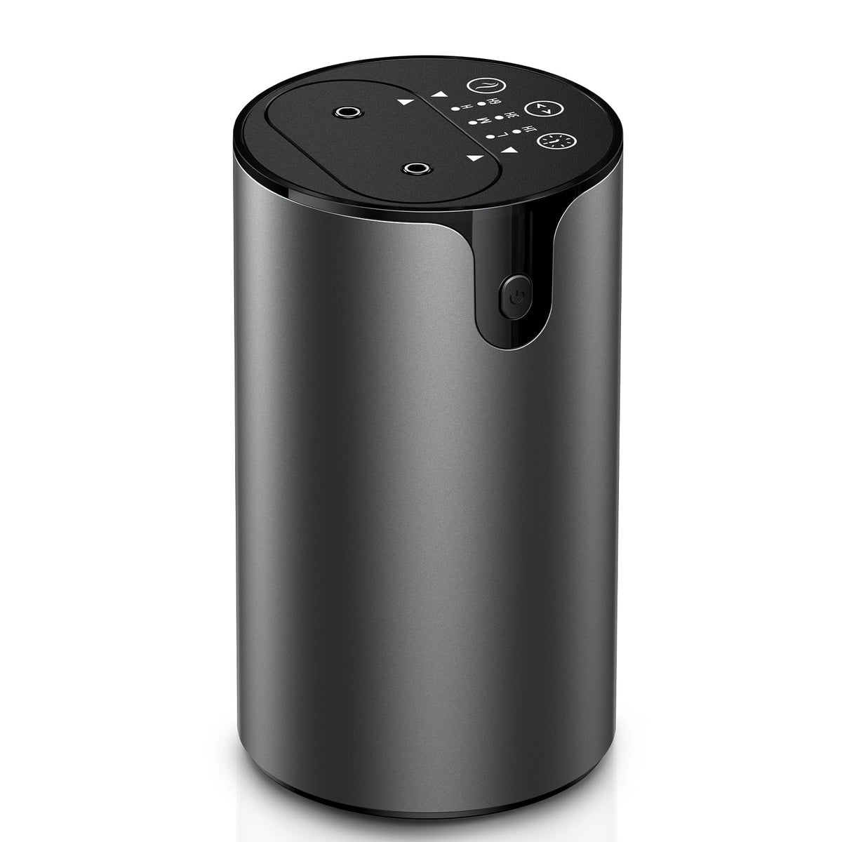 Amazing Flower waterless diffuser dual-nozzle for seamless scent switching at home or in the car.