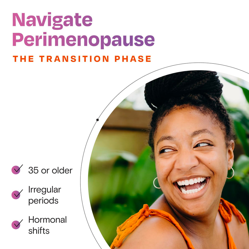 Amberen day-night use scene implies gradual symptom improvement.