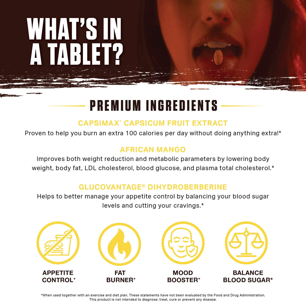 Ambrosia Ember African Mango extract image suggests metabolic support