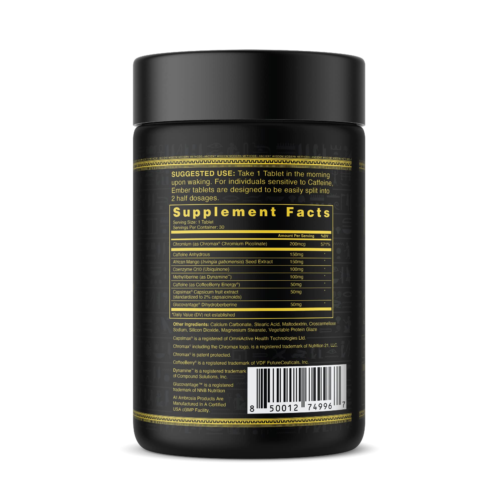Ambrosia Ember cravings control visual hints at appetite support