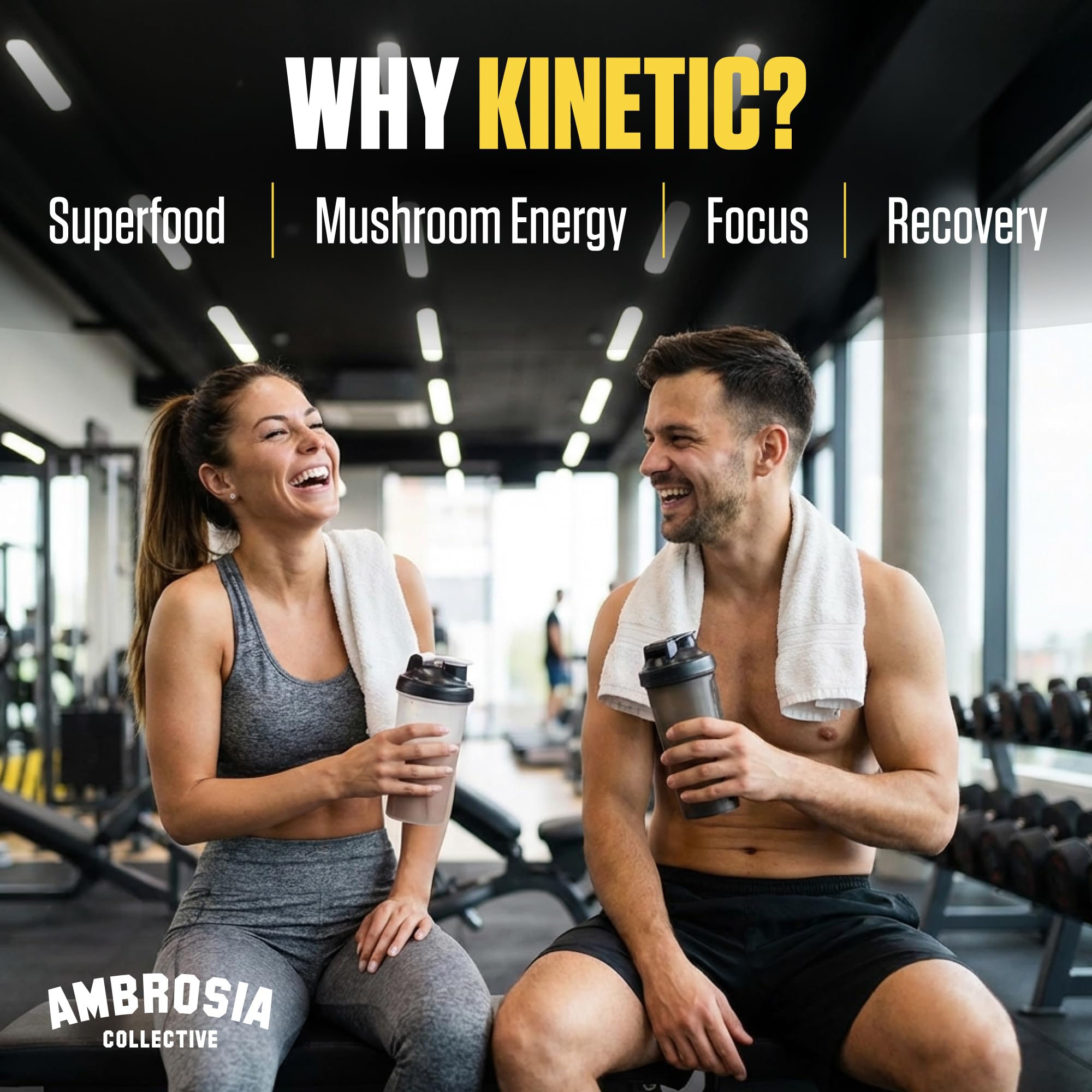 Ambrosia Kinetic in-use-gym demonstrates real-world performance during training.