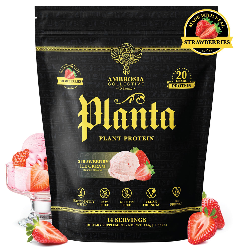 Ambrosia Planta shake glass demonstrates smooth mixability and great taste