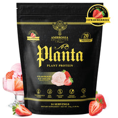 Ambrosia Planta shake glass demonstrates smooth mixability and great taste
