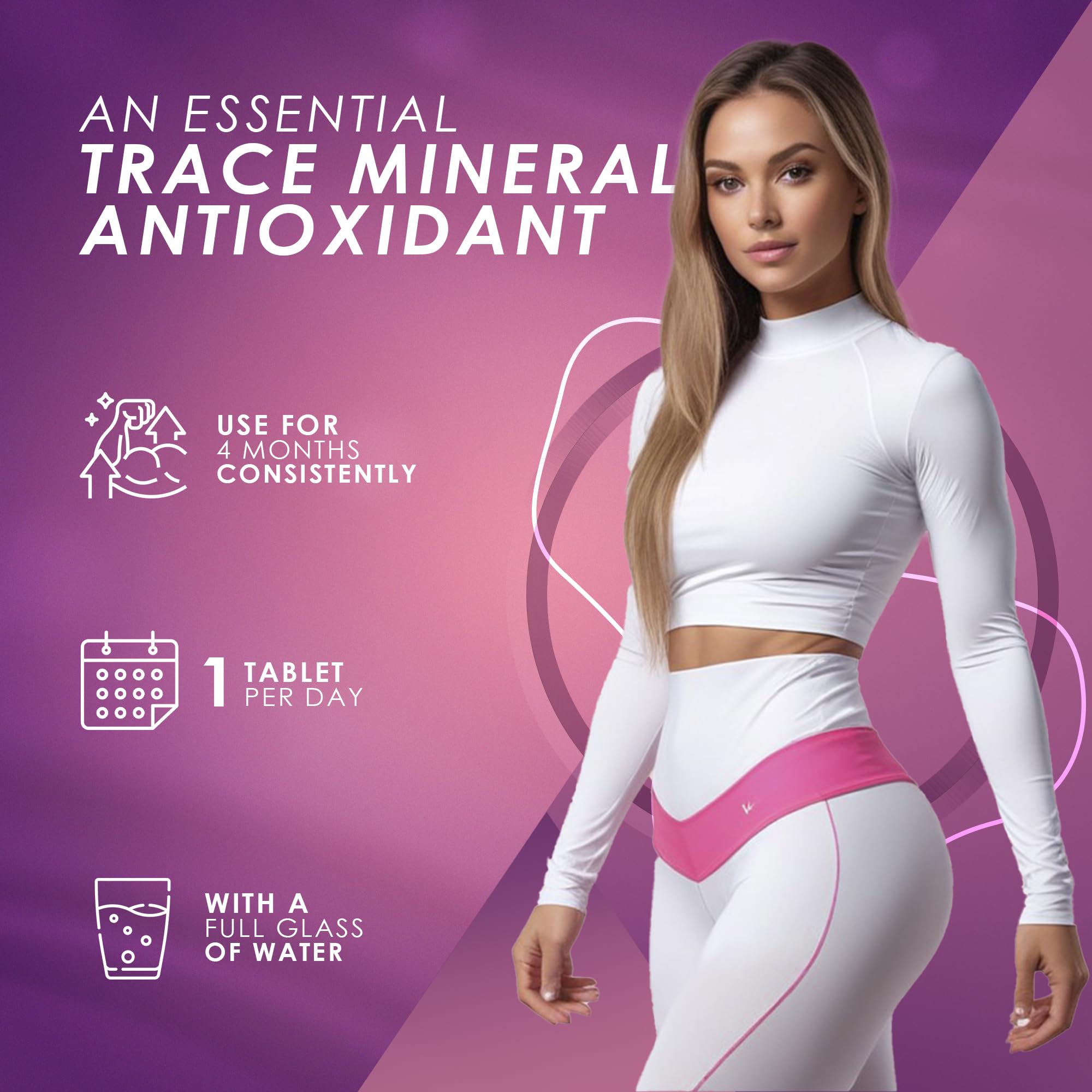 Ambrosial Selenium pack 120 illustrating long-term supply and value.