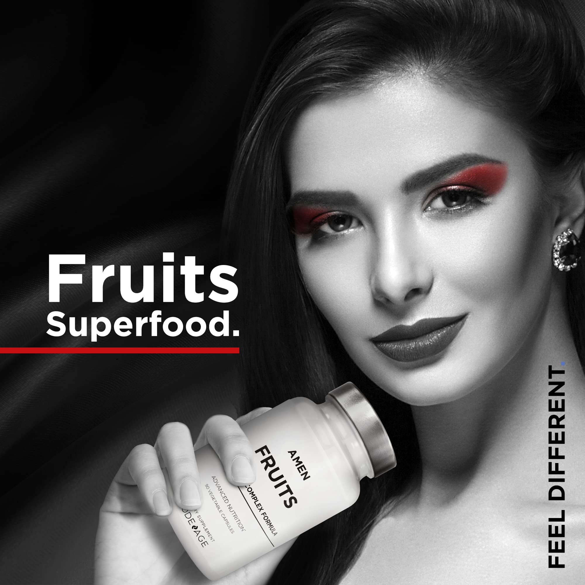Amen Fruits berry blend featuring cranberry strawberry raspberry for real fruit flavor