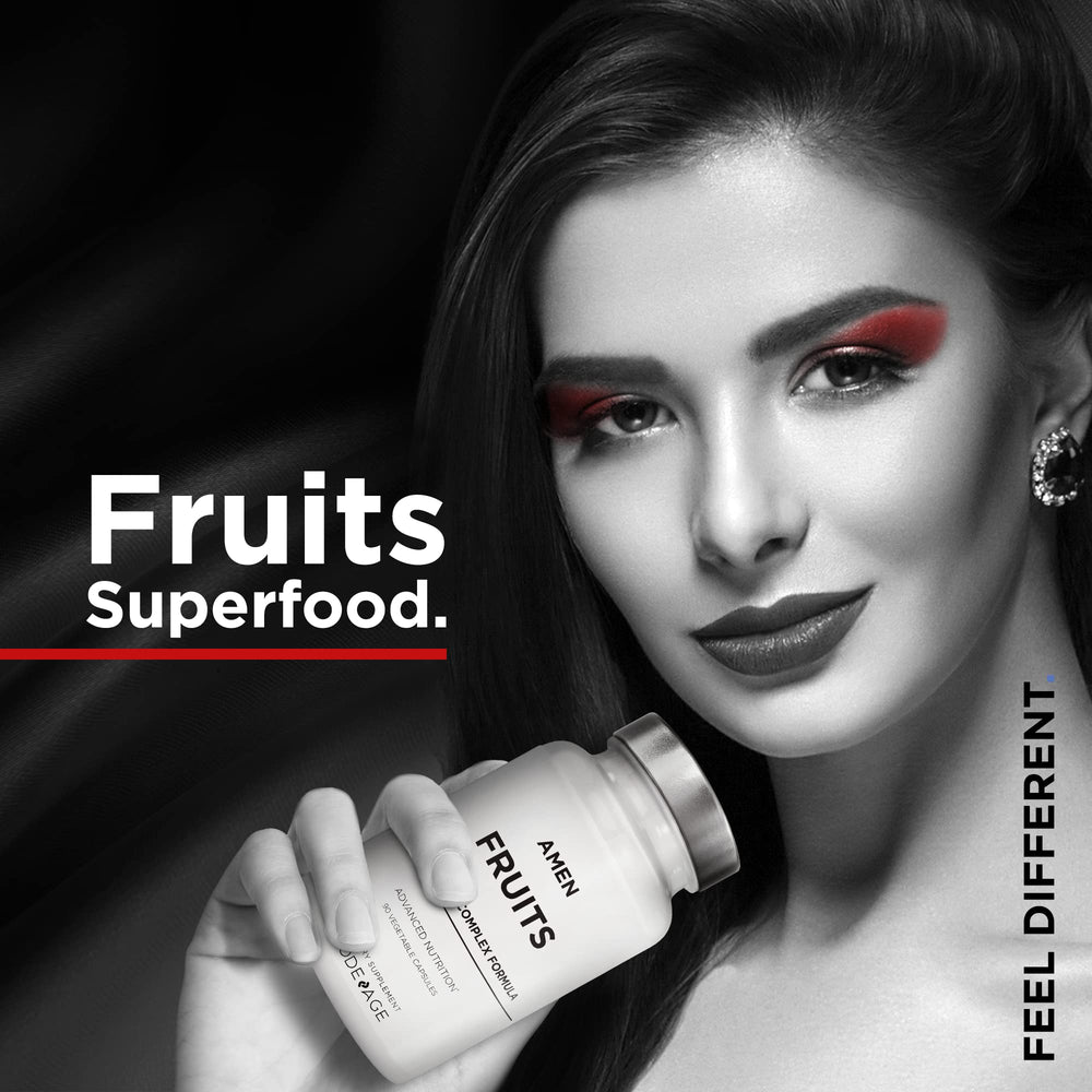 Amen Fruits berry blend featuring cranberry strawberry raspberry for real fruit flavor