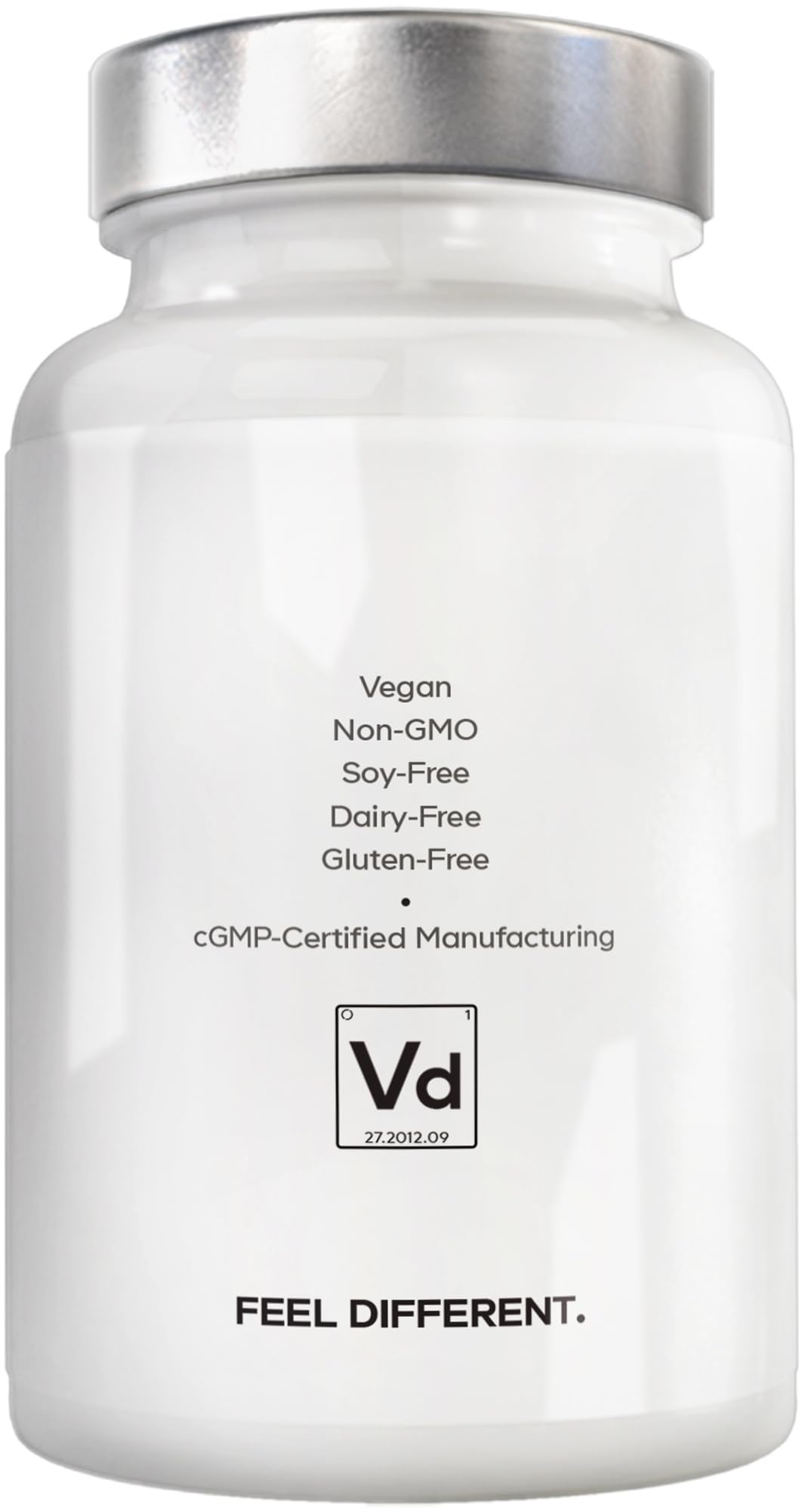 Amen Vitamin D, K2 & Zinc packaging-on-shelf conveys availability