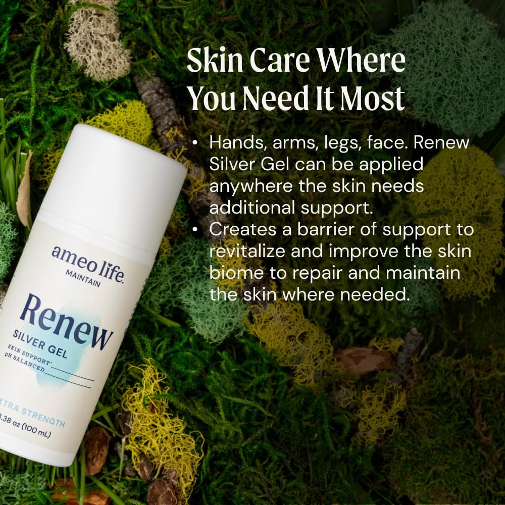 Pet use versatility: Ameo Life Silver Gel soothes paw areas.