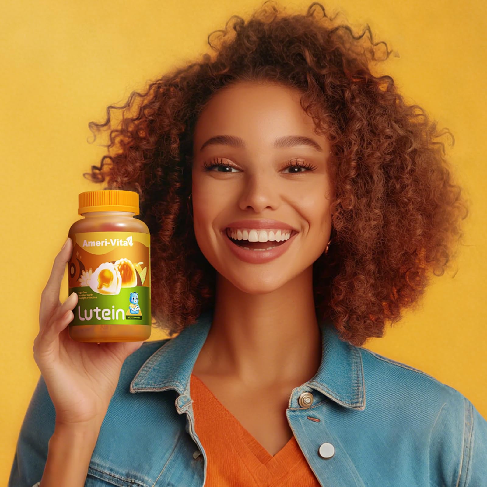 Ameri-Vita bottle top emphasizes easy daily servings