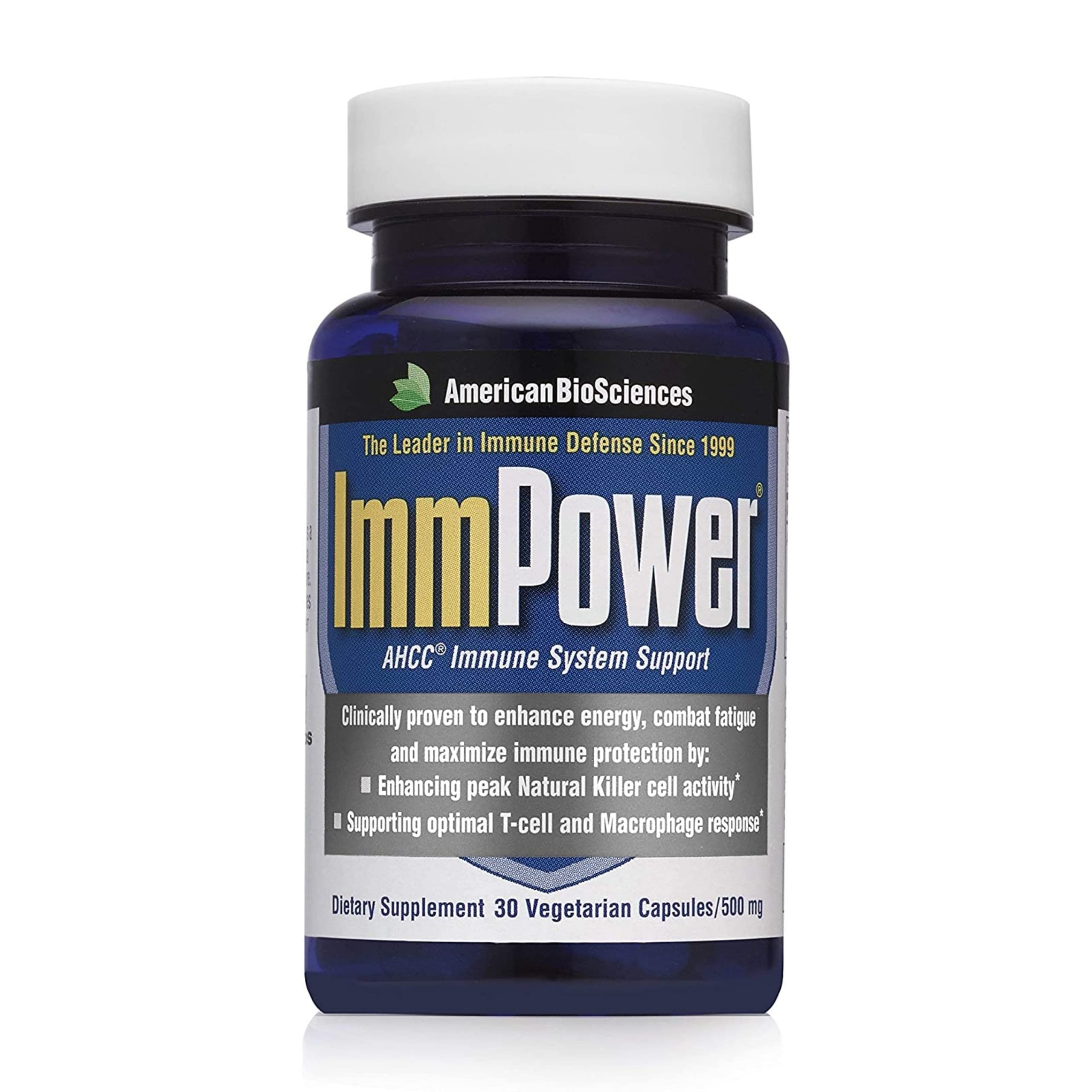American BioSciences ImmPower bottle front view for immune support