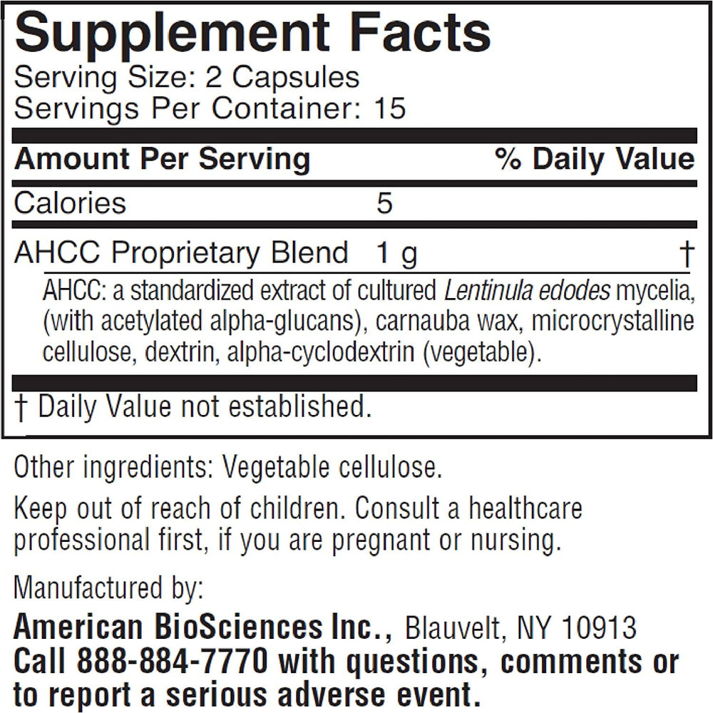American BioSciences ImmPower capsules close-up for daily immune support