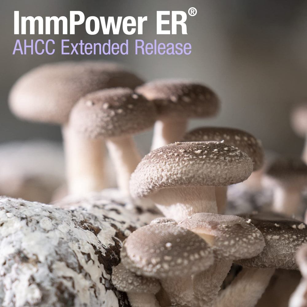 American BioSciences ImmPower ER bottle back label showing dosage for informed supplementation