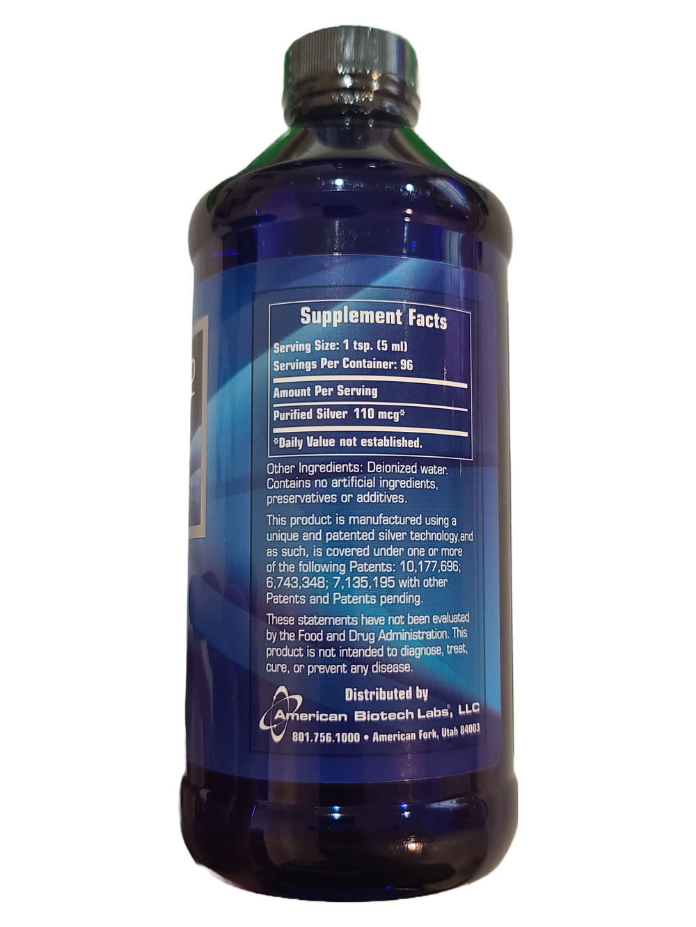 American Biotech Labs ASAP 22 Plus bottle on kitchen counter for everyday supplement