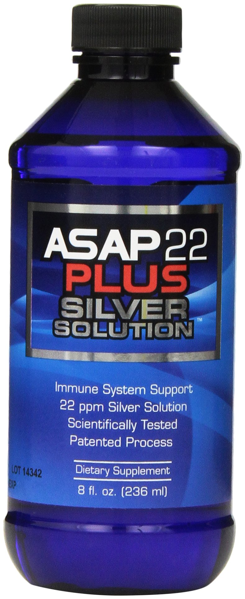 American Biotech Labs ASAP 22 Plus bottle highlights convenient 8 oz size for daily use.