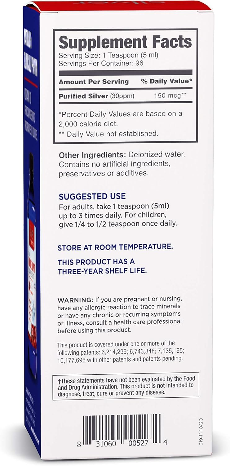 American Biotech Labs Silver Biotics 16oz bottle shown for reliable daily dosing.