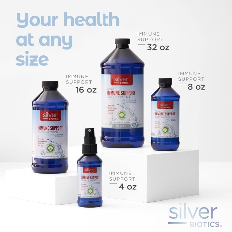 American Biotech Labs Silver Biotics 10ppm Multivalent SilverSol close-up