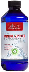 American Biotech Labs Silver Biotics bottle front for daily immune support