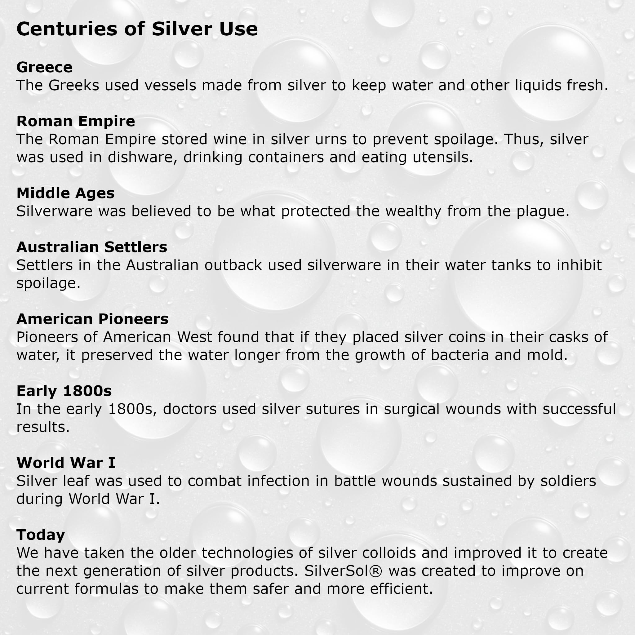 American Biotech Labs sixty-ppm SilverSol symbol closeup for tech-backed formula
