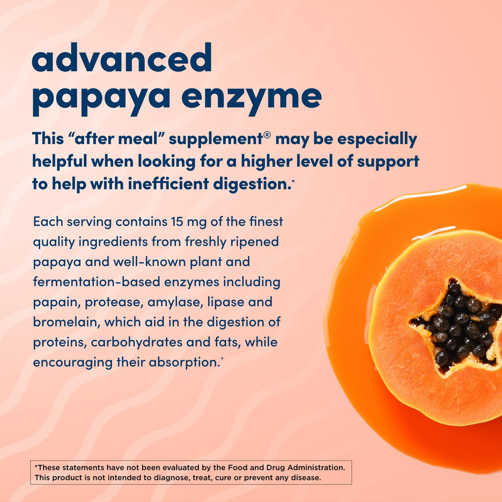 American Health Super Papaya Enzyme Plus packaging communicates non-GMO two-bottle value.