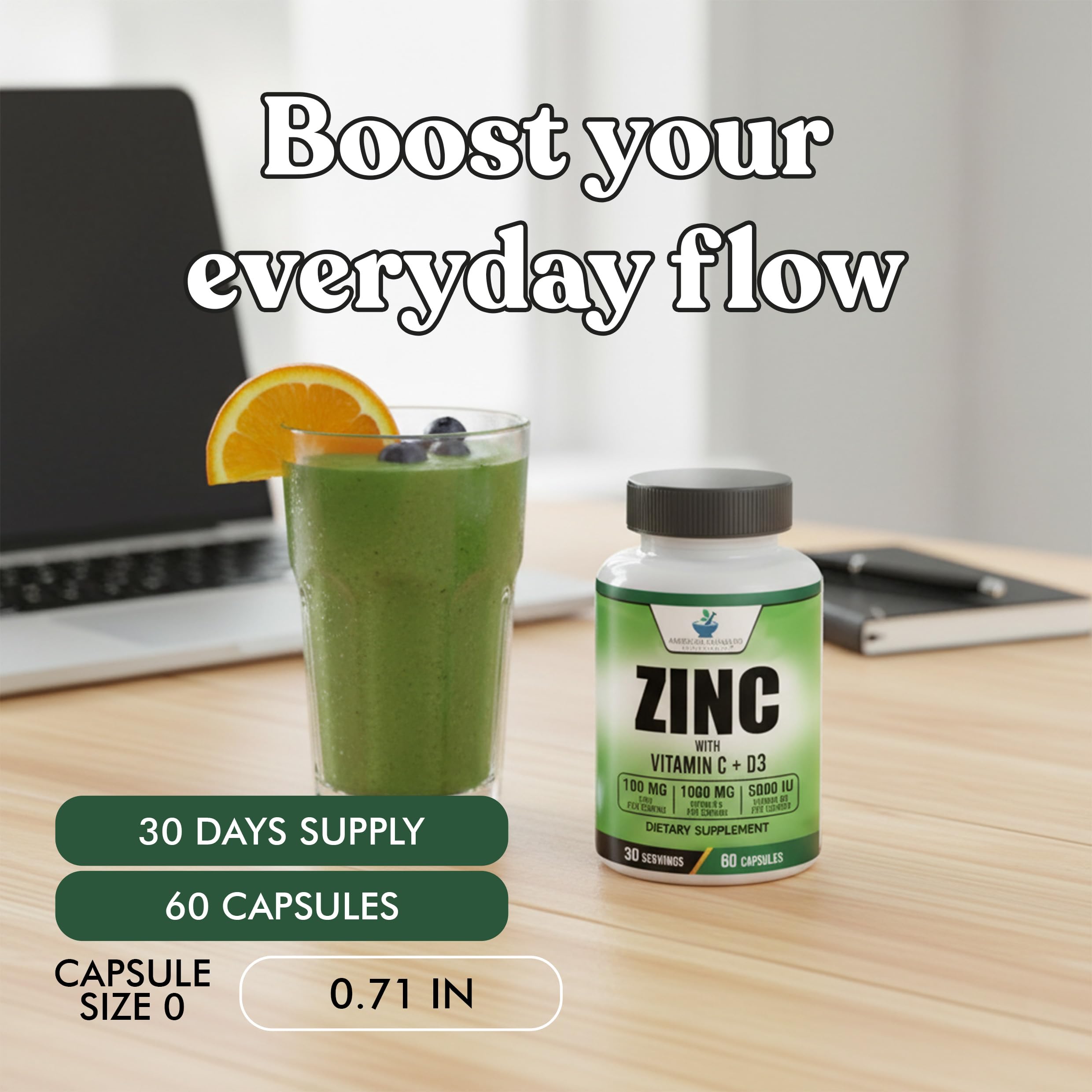 American Standard Supplements 30-day packaging emphasizes convenient routine.