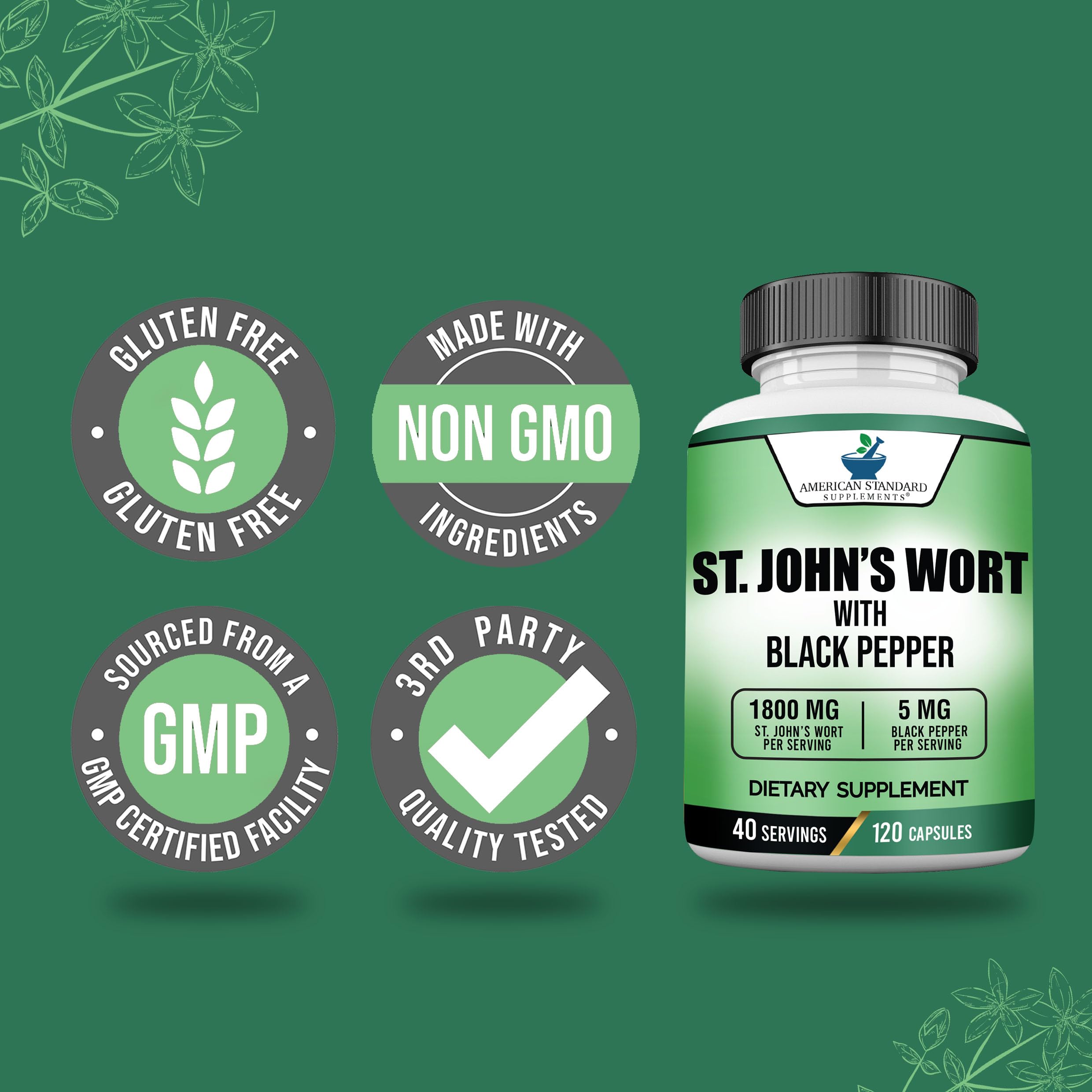 Vegan gluten-free non-GMO formula for plant-based wellness