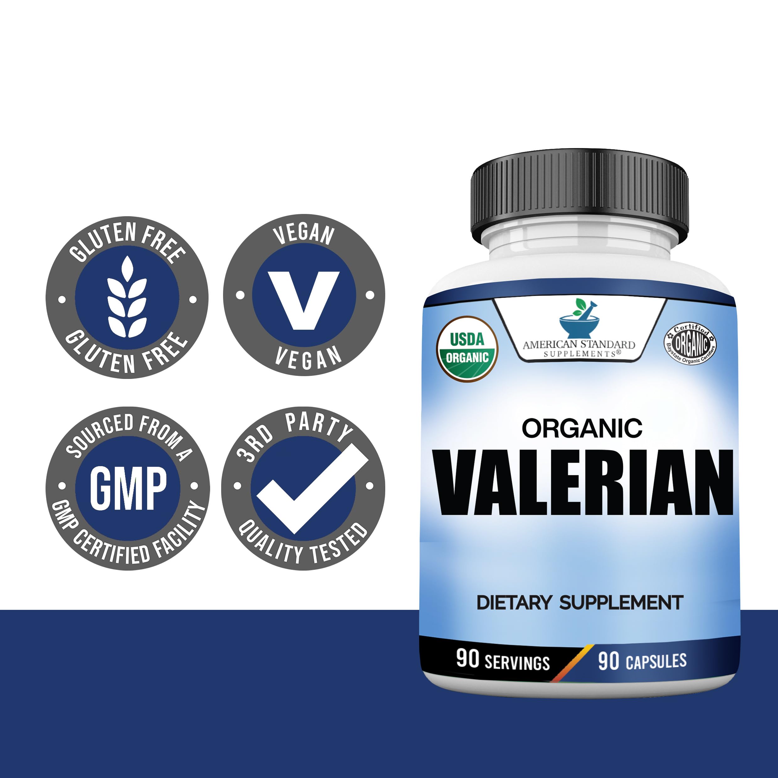 American Standard Valerian daily-use scene suggesting easy nightly capsule ritual
