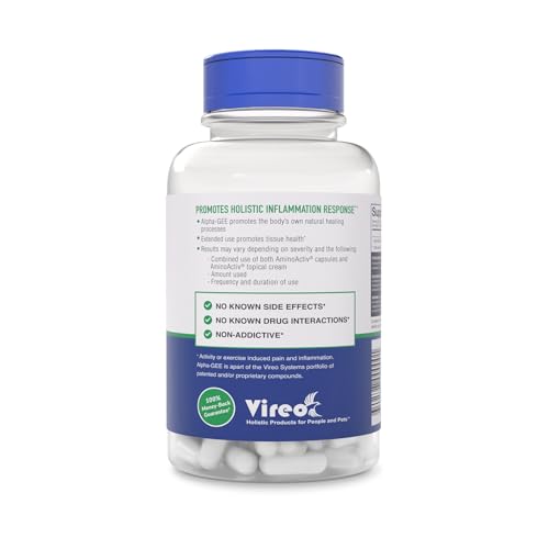 Close-up of Amino Activ capsules for daily use.
