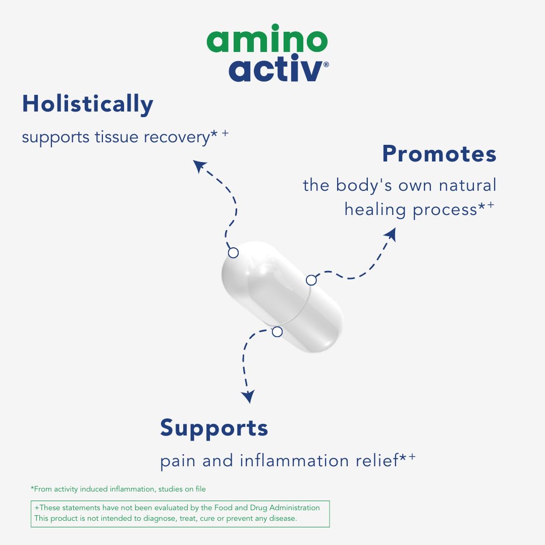 Athlete uses Amino Activ after a tough workout.