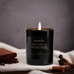 Sandalwood fragrance enhances serene spaces and focused moods.
