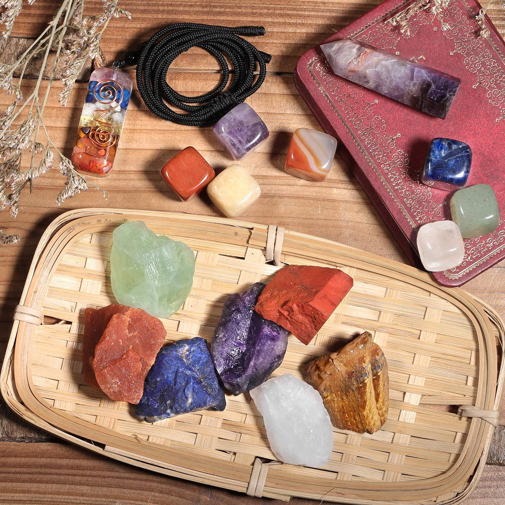 Amogeeli amethyst wand supports focus and intention during practice.