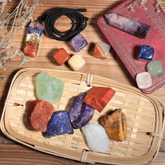 Amogeeli amethyst wand supports focus and intention during practice.