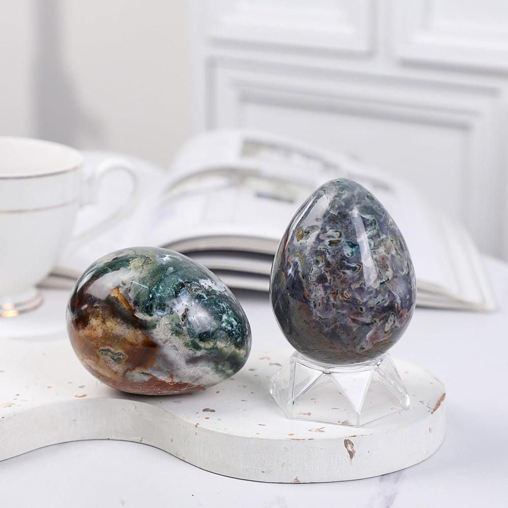 Amogeeli Feng Shui crystal sphere invites harmonious energy in living or workspaces