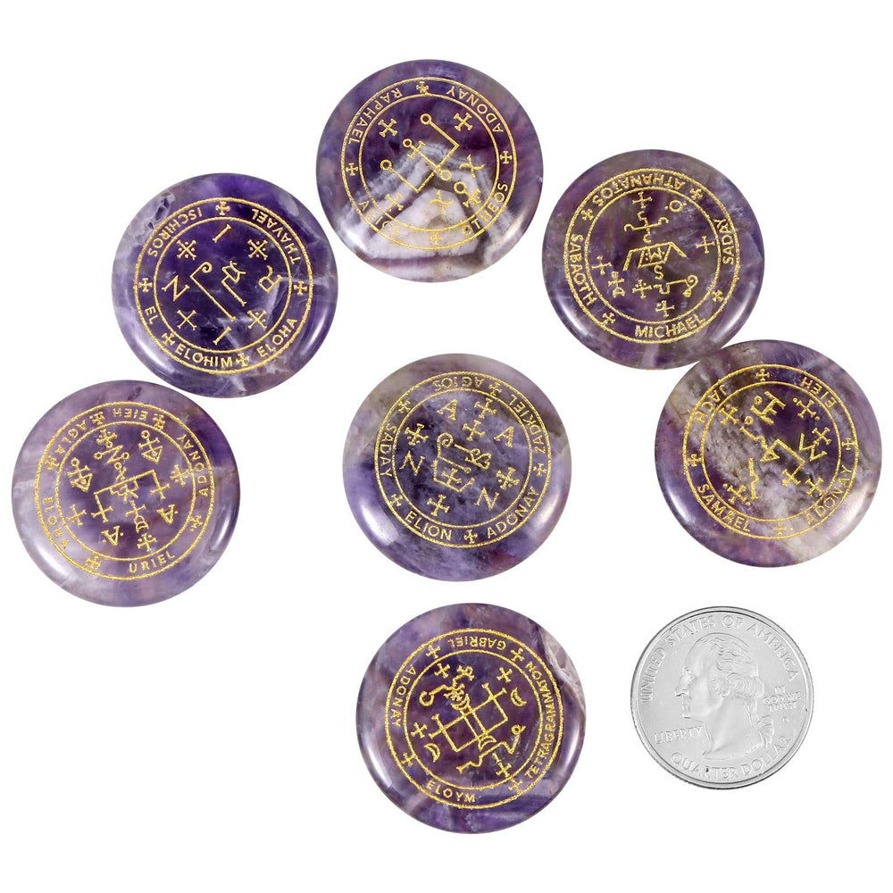 Amogeeli handcrafted archangel crystals, each piece lovingly carved for meaningful energy.