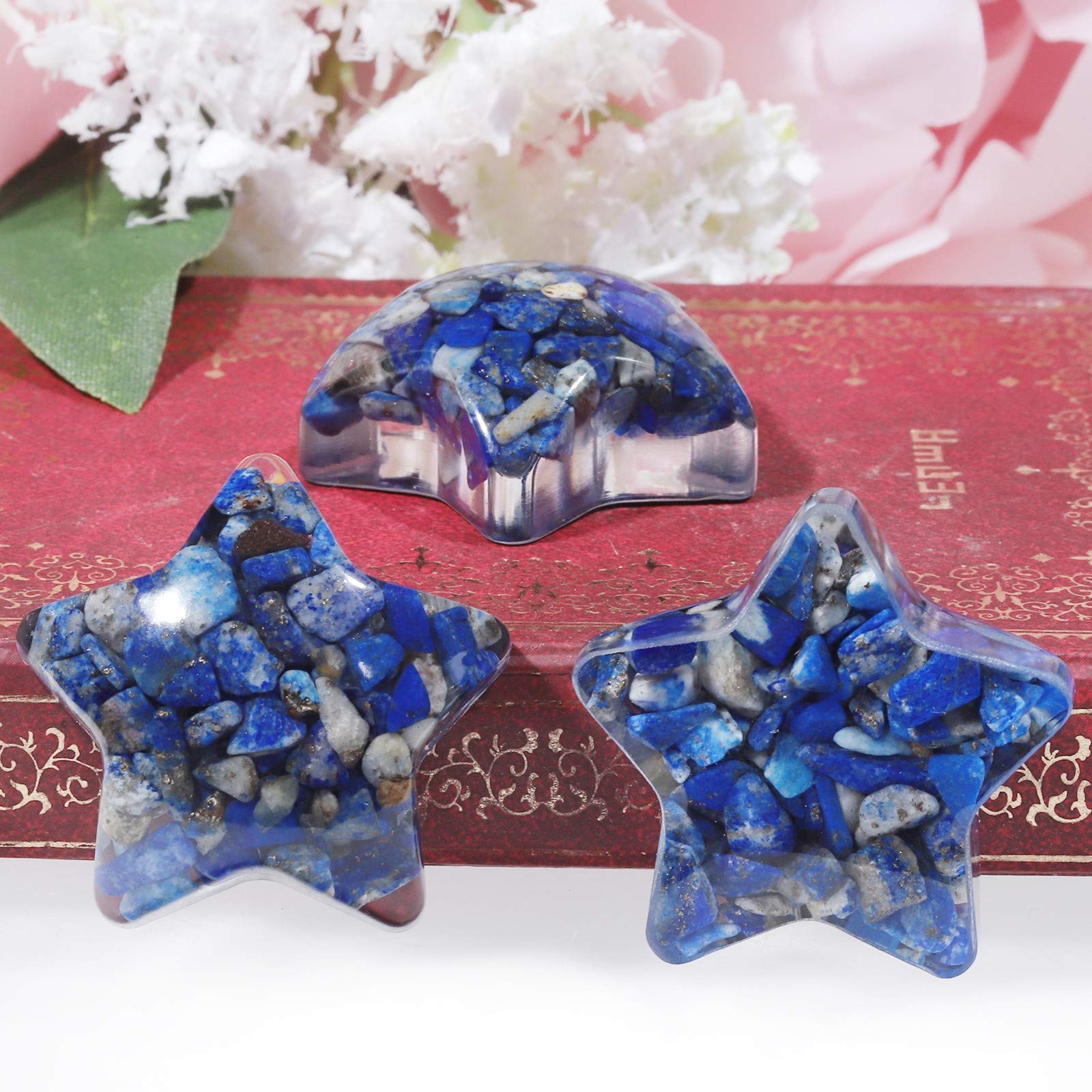 Amogeeli healing-stone-star supports chakra balance and calming touch