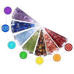 Amogeeli lapis lazuli cone for third eye chakra inspires mental clarity