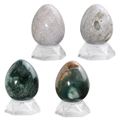 Amogeeli ocean jasper desk decor sphere adds vibrant color to spaces.