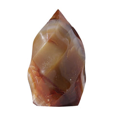 Amogeeli Red Agate Energy Tower front view enhances calm ambiance