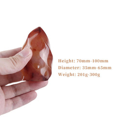 Amogeeli red agate energy tower in gift box makes a thoughtful gift