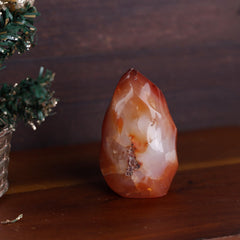 Amogeeli energy tower spiral energy detail supports chakra-inspired decor