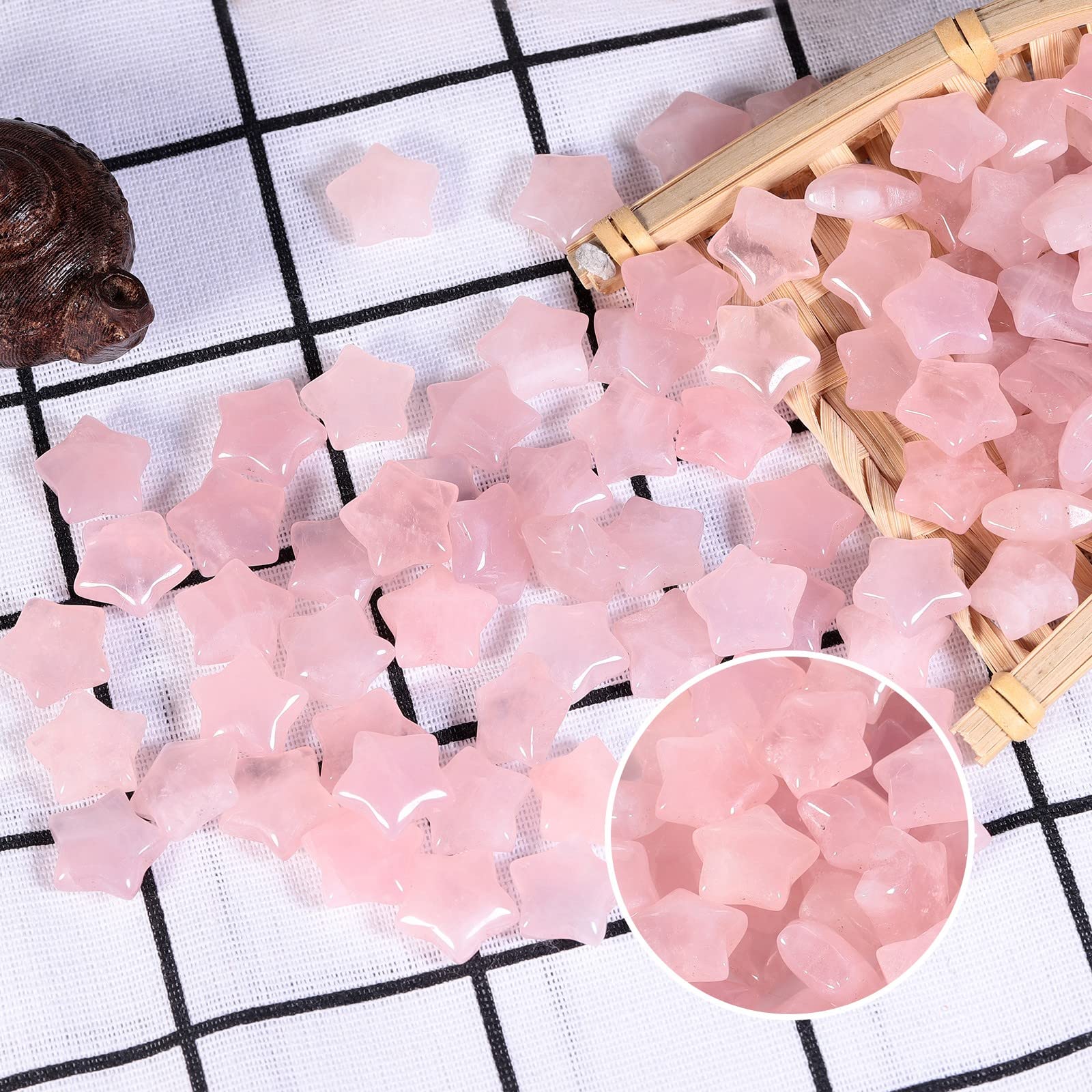 Amogeeli gift-ready puff star for crystal lovers and meditators.