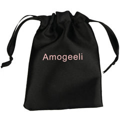 Amogeeli satin pouch included with the stone set for secure travel
