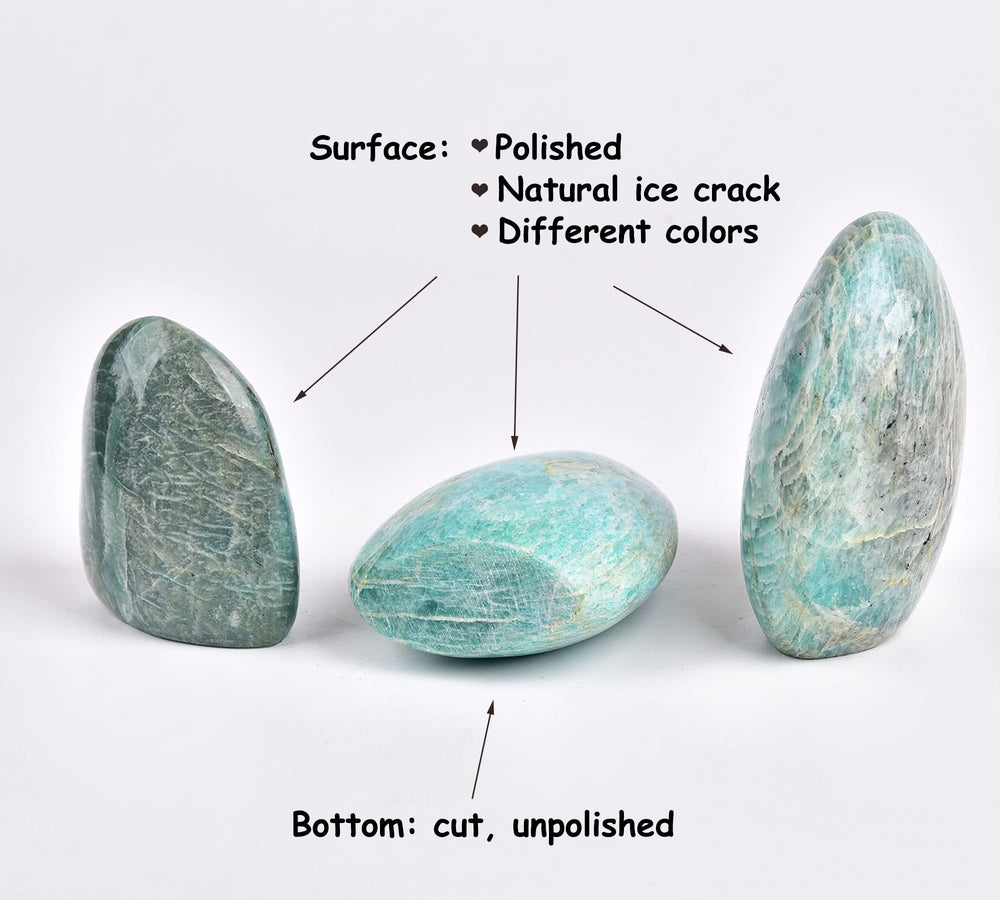 AMOYSTONE small amazonite crystal for spiritual practice and chakra balance.