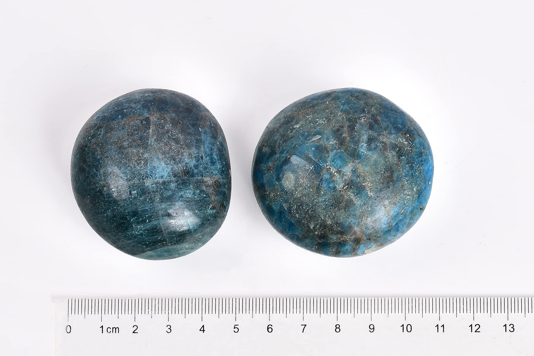 AMOYSTONE Natural Apatite crystal with distinct patterns for mindful rituals.