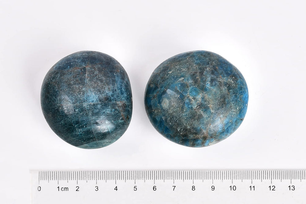AMOYSTONE Natural Apatite crystal with distinct patterns for mindful rituals.