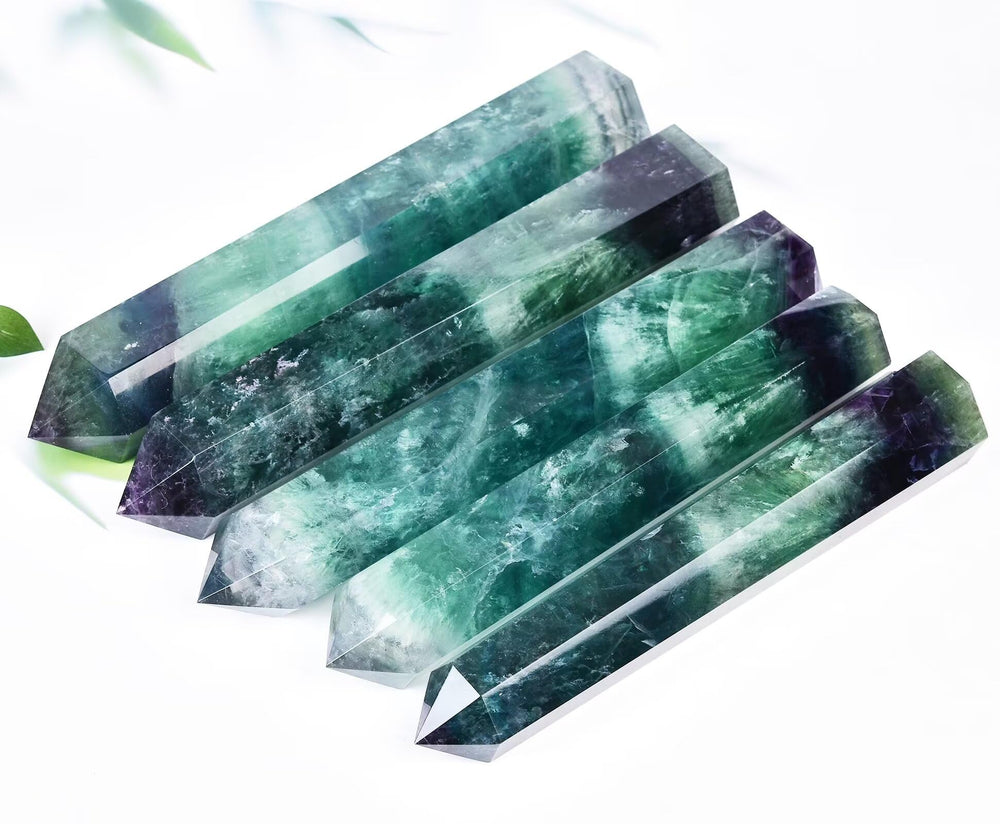 AMOYSTONE crystal obelisk for meditation, chakra balancing, and tranquil spaces.