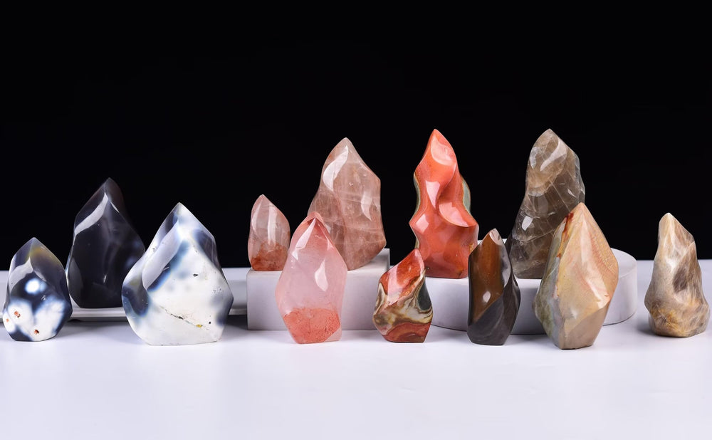 AMOYSTONE gift for crystal lovers seeking unique natural artistry