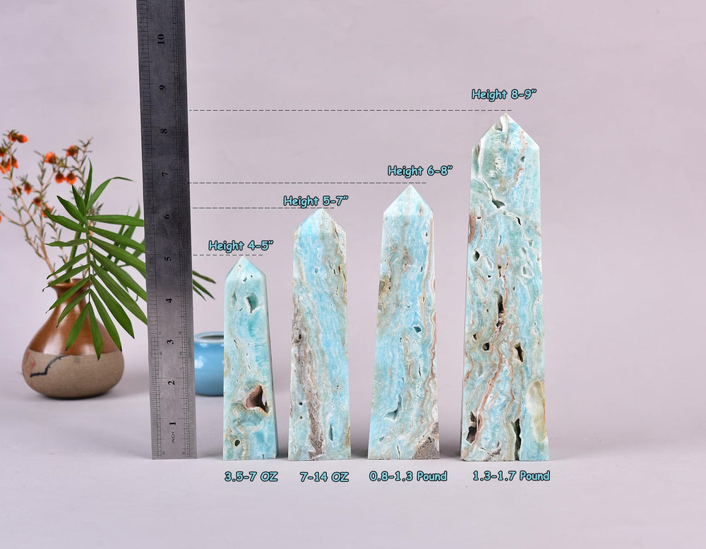 AMOYSTONE Hemimorphite pillar geometry complements mineral displays