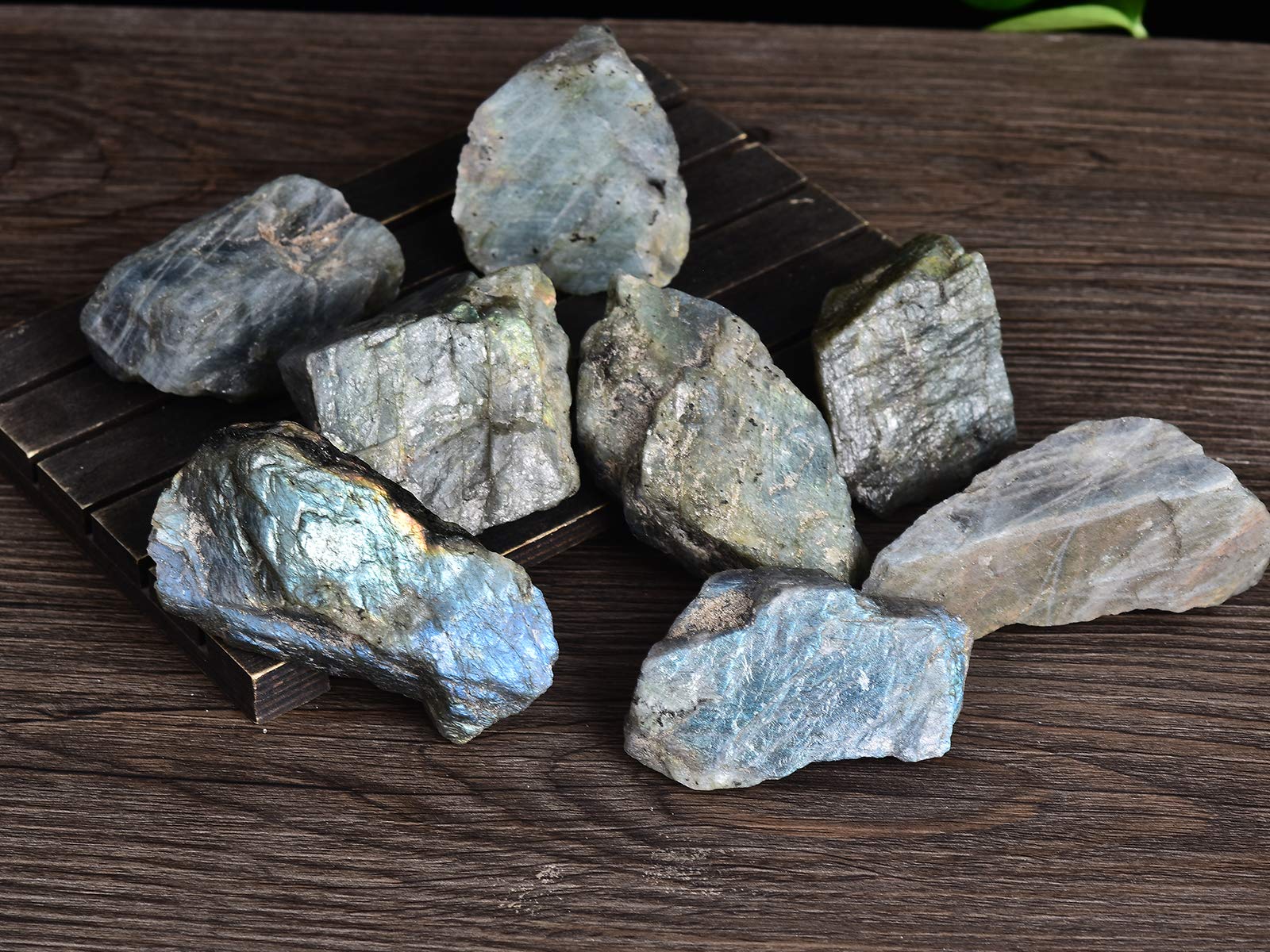 AMOYSTONE Labradorite rough for crystal healing and meditation