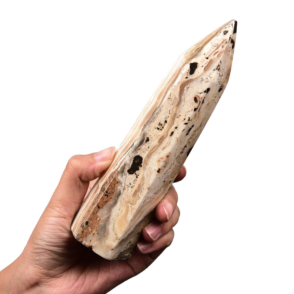 AMOYSTONE Morocco marble grain showcases natural texture for decor and meditation spaces.