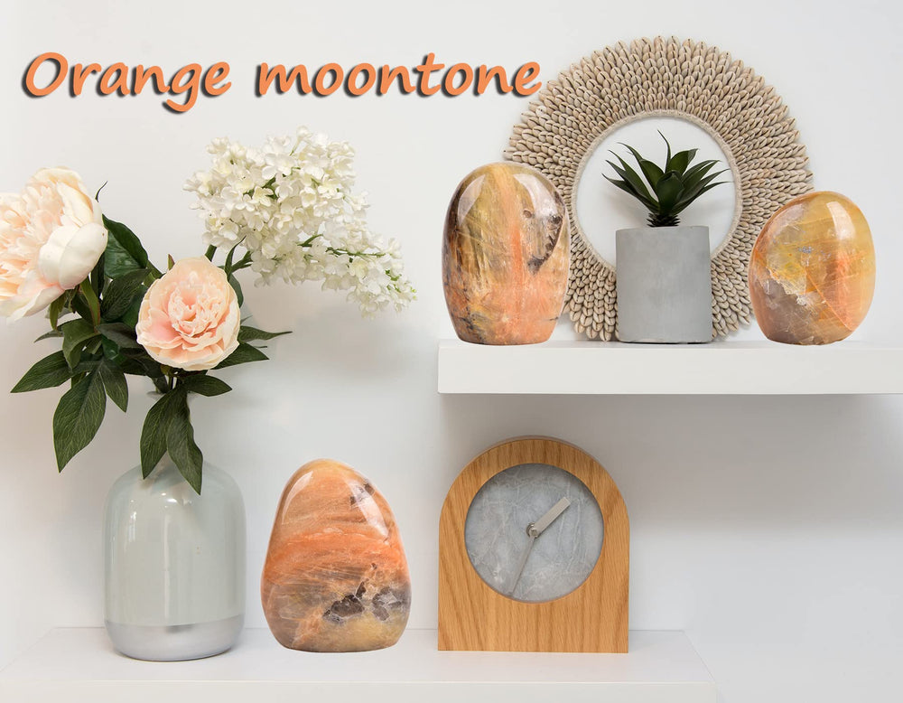 AMOYSTONE Orange Moonstone gift packaging suggested for meaningful gifting.